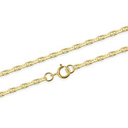 N-5175/42 - Gold plated sterling silver necklace.