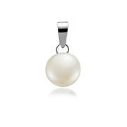 P-1632/1 - 925 Sterling silver pendant with fresh water pearl.