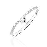RI-1110 - 925 Sterling silver ring with cubic zircon.
