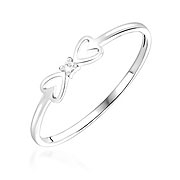 RI-1131 - 925 Sterling silver ring with cubic zircon.