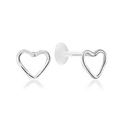 BS-012 - 925 Sterling silver tragus.