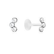BS-105 - 925 Sterling silver tragus.