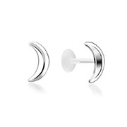 BS-125 - 925 Sterling silver tragus.