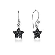 E-14017 - 925 Sterling silver stud with multi crystals.