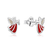 E-15061 - 925 Sterling silver stud with Enamel color.