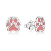 E-15459 - 925 Sterling silver stud with Enamel color.