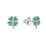 E-16080 - 925 Sterling silver stud with Enamel color.