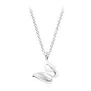 N-1790 - 925 Sterling silver necklace.