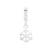 P-2245 - 925 Sterling silver pendant with crystal.