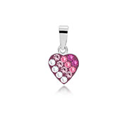 P-2283/1 - 925 Sterling silver pendant with crystal.