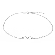 AL-550 - 925 Sterling silver anklet.