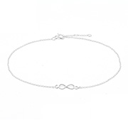 AL-815 - 925 Sterling silver anklet.