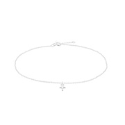 AL-818 - 925 Sterling silver anklet.