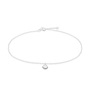 AL-839 - 925 Sterling silver anklet.