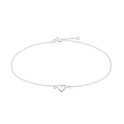 AL-843 - 925 Sterling silver anklet.