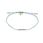 BL-5084 - Gold plated sterling silver bracelet.