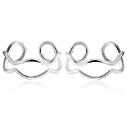 EC-826 - 925 Sterling silver earcuff.