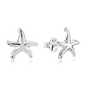 EP-1079 - Plain 925 Sterling silver stud earring.