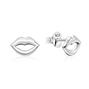 EP-1116 - Plain 925 Sterling silver stud earring.