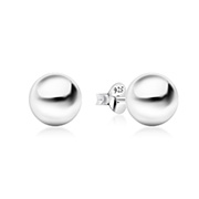 EP-1271 - Plain 925 Sterling silver stud earring.