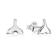 EP-1646 - Plain 925 Sterling silver stud earring.