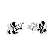 EP-1685 - Plain 925 Sterling silver stud earring.