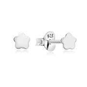 EP-2200 - Plain 925 Sterling silver stud earring.