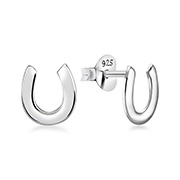 EP-2257 - Plain 925 Sterling silver stud earring.