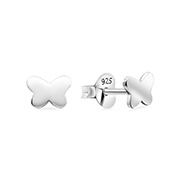 EP-2349 - Plain 925 Sterling silver stud earring.