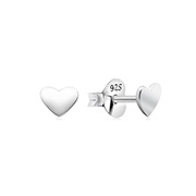 EP-2351 - Plain 925 Sterling silver stud earring.