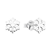 EP-2370 - Plain 925 Sterling silver stud earring.