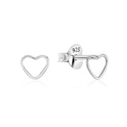 EP-2375 - Plain 925 Sterling silver stud earring.