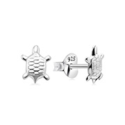 EP-2394 - Plain 925 Sterling silver stud earring.