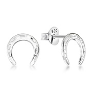 EP-2399 - Plain 925 Sterling silver stud earring.