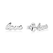 EP-2623 - Plain 925 Sterling silver stud earring.