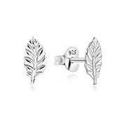 EP-2901 - Plain 925 Sterling silver stud earring.