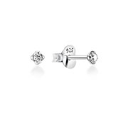 925 Sterling silver earring with cubic zircon.