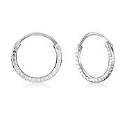 HP-595 - 925 Sterling silver hoop.