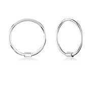 HP-607 - 925 Sterling silver hoop.