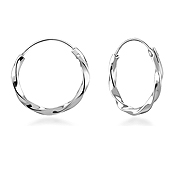 HP-646 - 925 Sterling silver hoop.