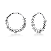 HP-668 - 925 Sterling silver hoop.