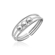 MC-1048 - Plain 925 Sterling silver toering.