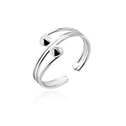 MC-1051 - Plain 925 Sterling silver toering.