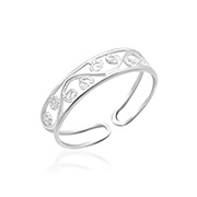 MC-2268 - Plain 925 Sterling silver toering.