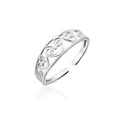 MC-2274 - Plain 925 Sterling silver toering.