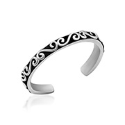 MC-2405 - Plain 925 Sterling silver toering.