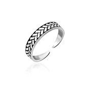 MC-2407 - Plain 925 Sterling silver toering.