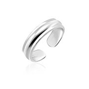 MC-482 - Plain 925 Sterling silver toering.