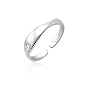 MC-744 - Plain 925 Sterling silver toering.