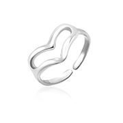 MC-866 - Plain 925 Sterling silver toering.